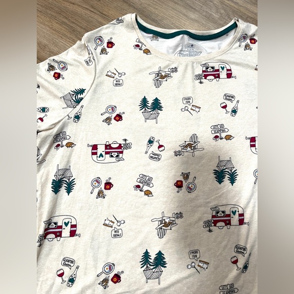 Secret Treasures women’s sz XL camping/rv fall winter pajamas new with tags - Picture 2 of 11